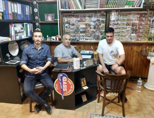 The Shaolin Yogi-Shi Heng Pin Usta Cevat ALP i ziyarete geldi